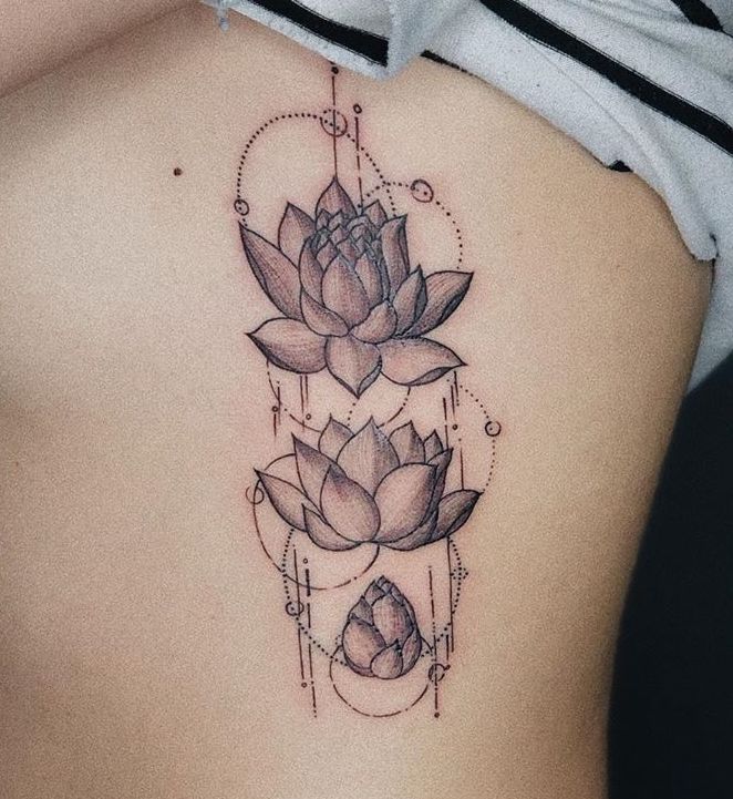 26 Lotus Flower Tattoo Designs and Meanings Peaceful Hacks