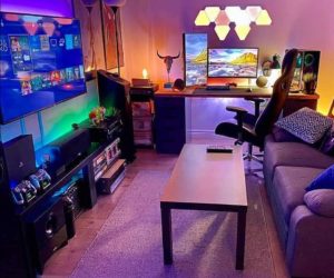 30 Small Gaming Room Ideas And Setups - Peaceful Hacks