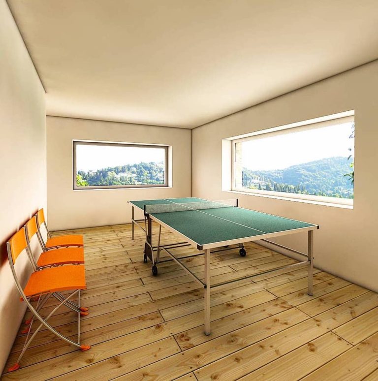 Ping pong room